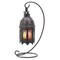 Accent Plus Home Decorative Multi-Colored Candle Lantern with Stand